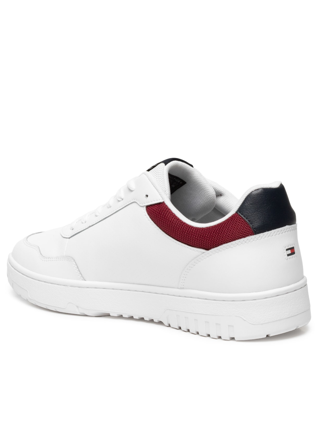 Tênis Masculino Basket Core Lth Branco Tommy Hilfiger