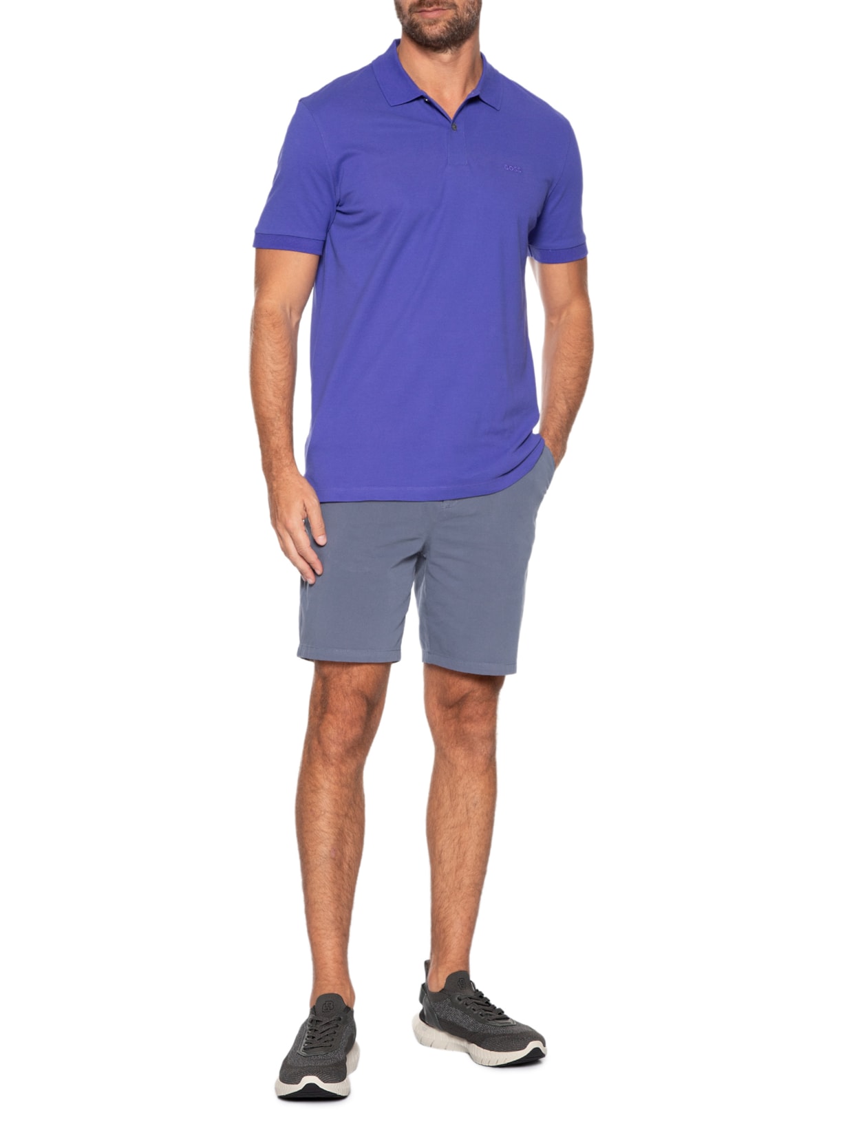 Tênis Masculino Boss-Motion KNM Verde Boss