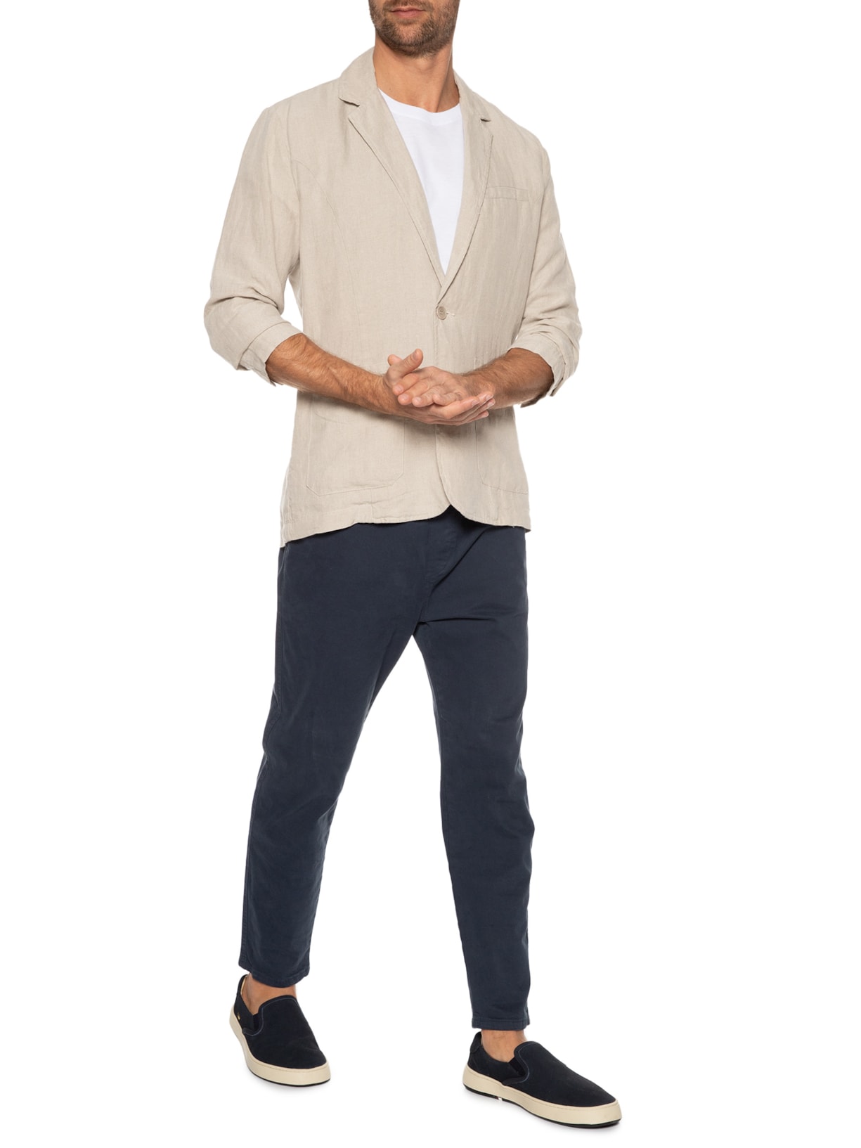 Tênis Masculino Bossanova Camurça Azul Osklen