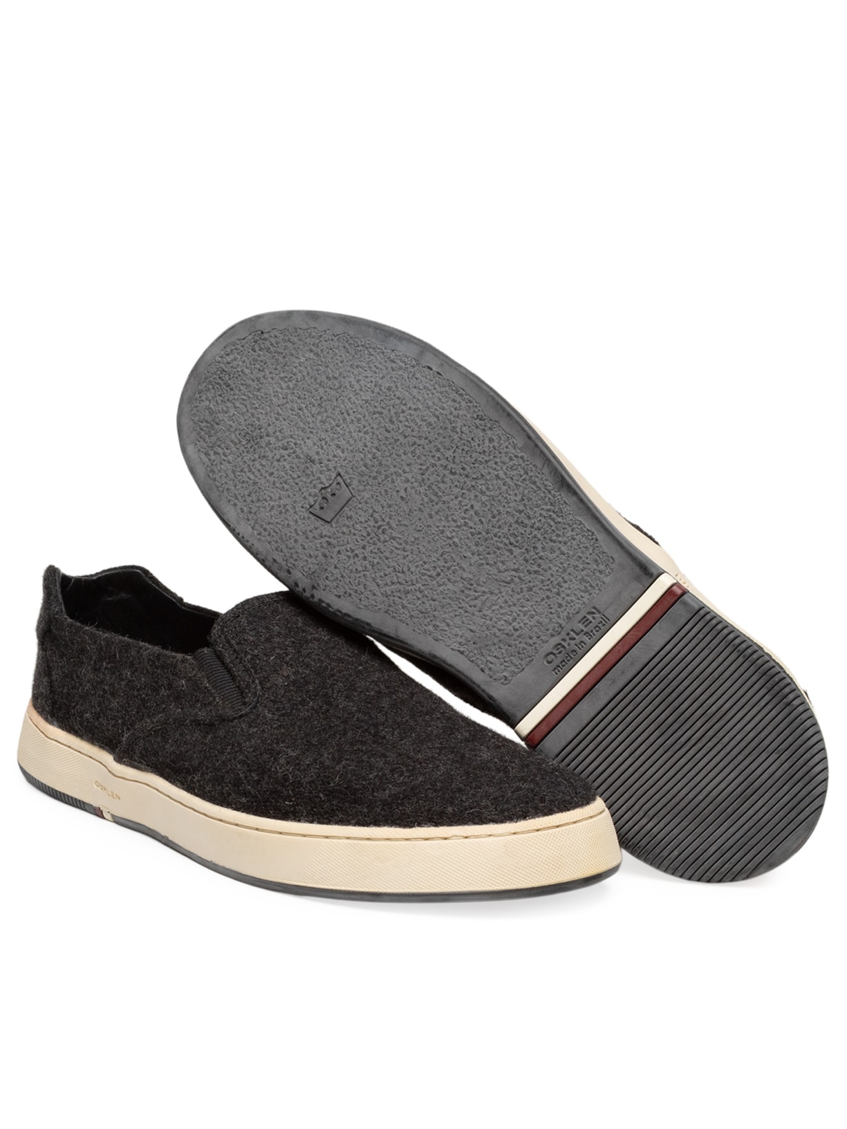 Tênis Masculino Bossanova Lã Cinza Osklen