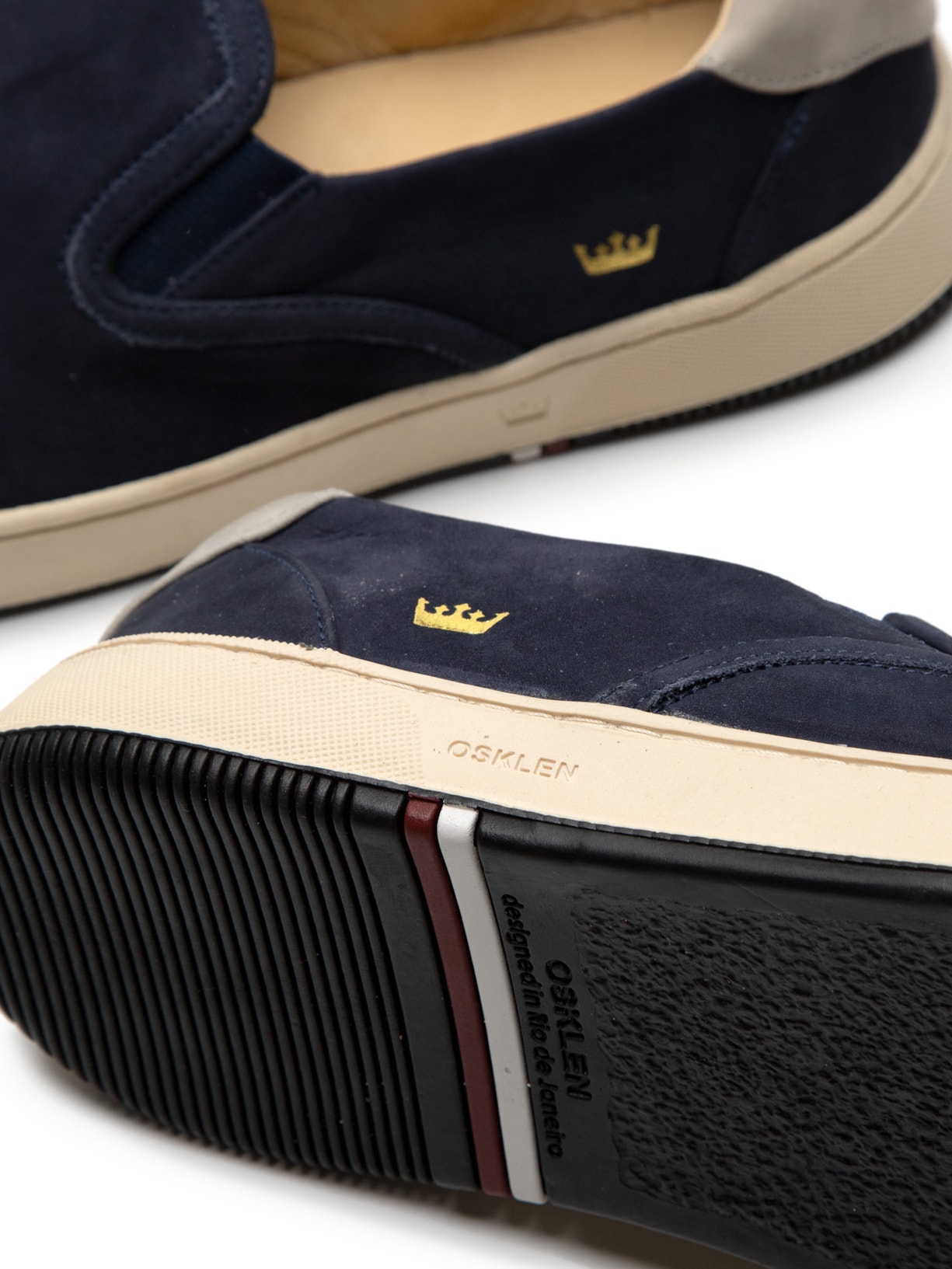 Tênis Masculino Bossanova Nobuck Azul Osklen