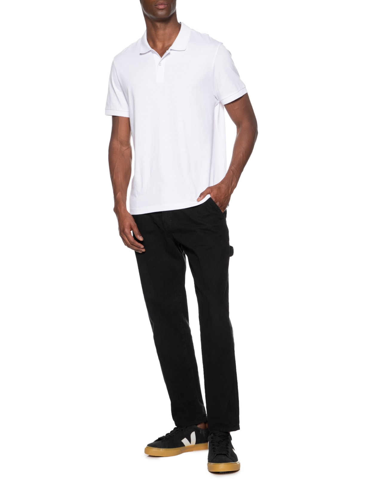 Tênis Masculino Campo Bold Suede Preto Veja