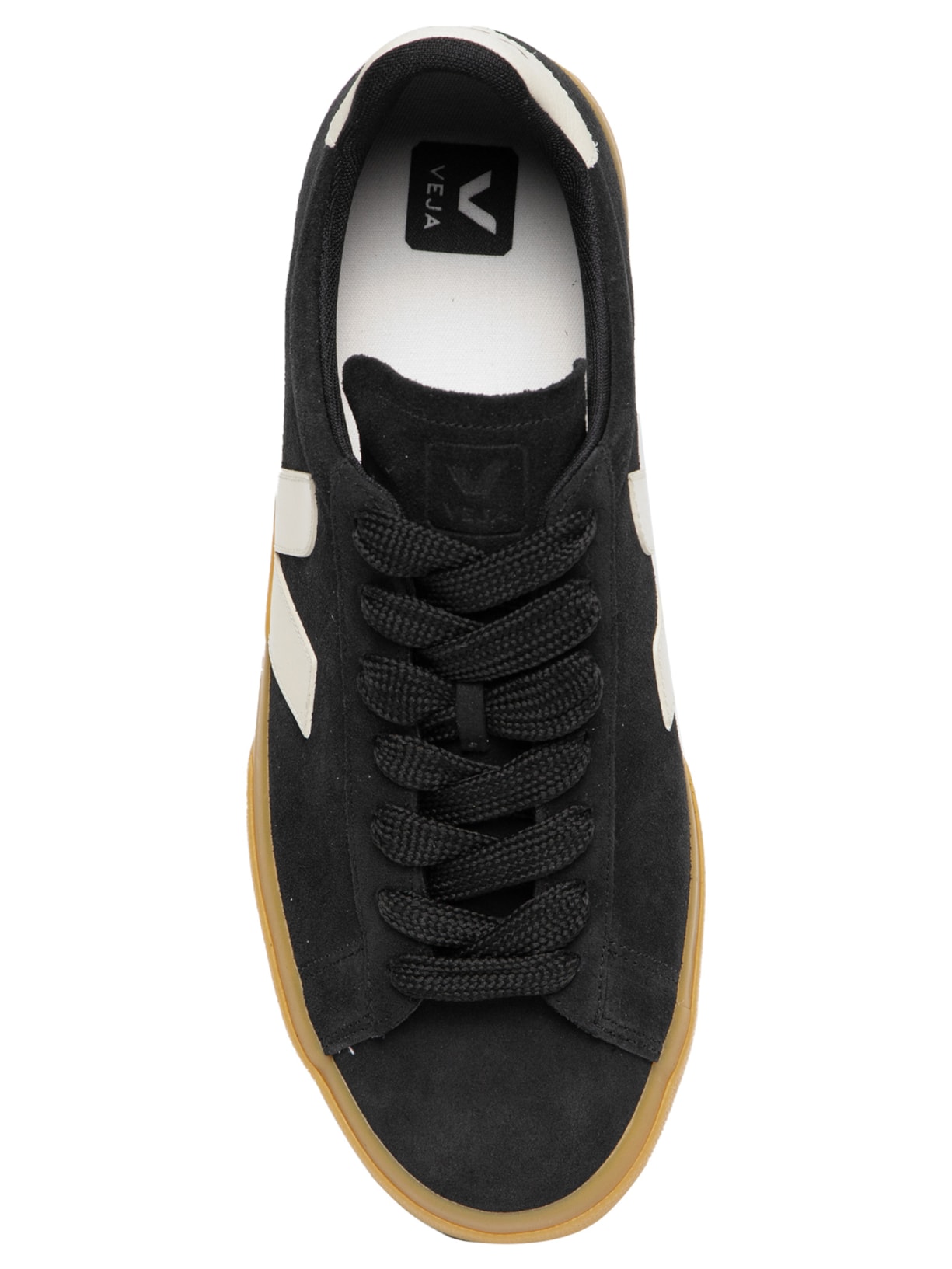 Tênis Masculino Campo Bold Suede Preto Veja