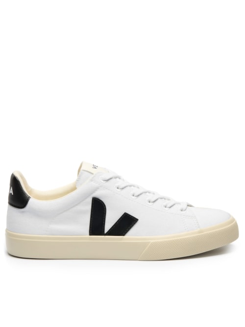 Tênis Masculino Campo Canvas - Branco