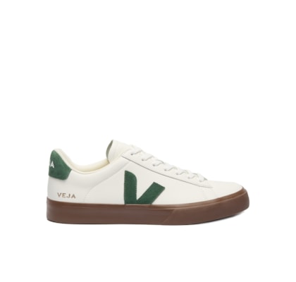 Tênis Masculino Campo Leather - Branco