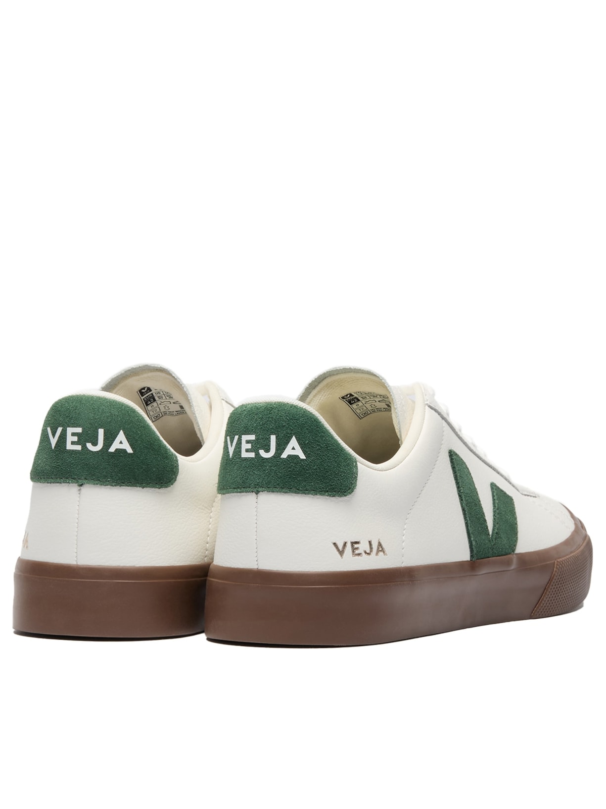 Tênis Masculino Campo Leather Branco Veja