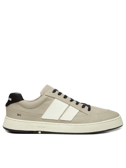 Tênis Masculino Canvas AG Sneaker - Bege