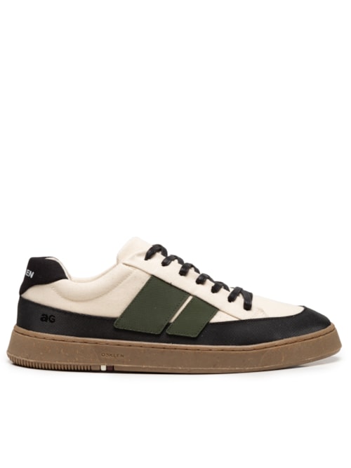 Tênis Masculino Canvas AG Sneaker - Bege