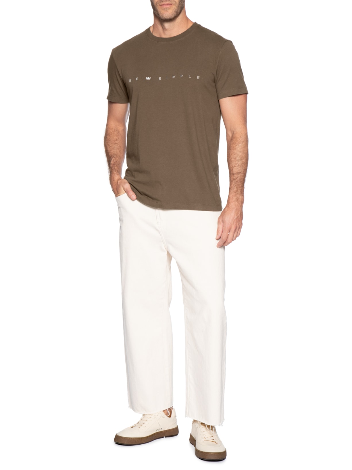 Tênis Masculino Canvas Ag Sneaker Bege Osklen