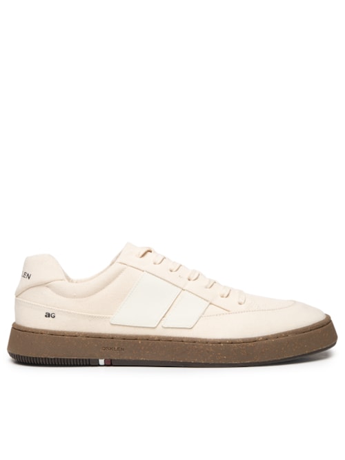 Tênis Masculino Canvas Ag Sneaker - Bege