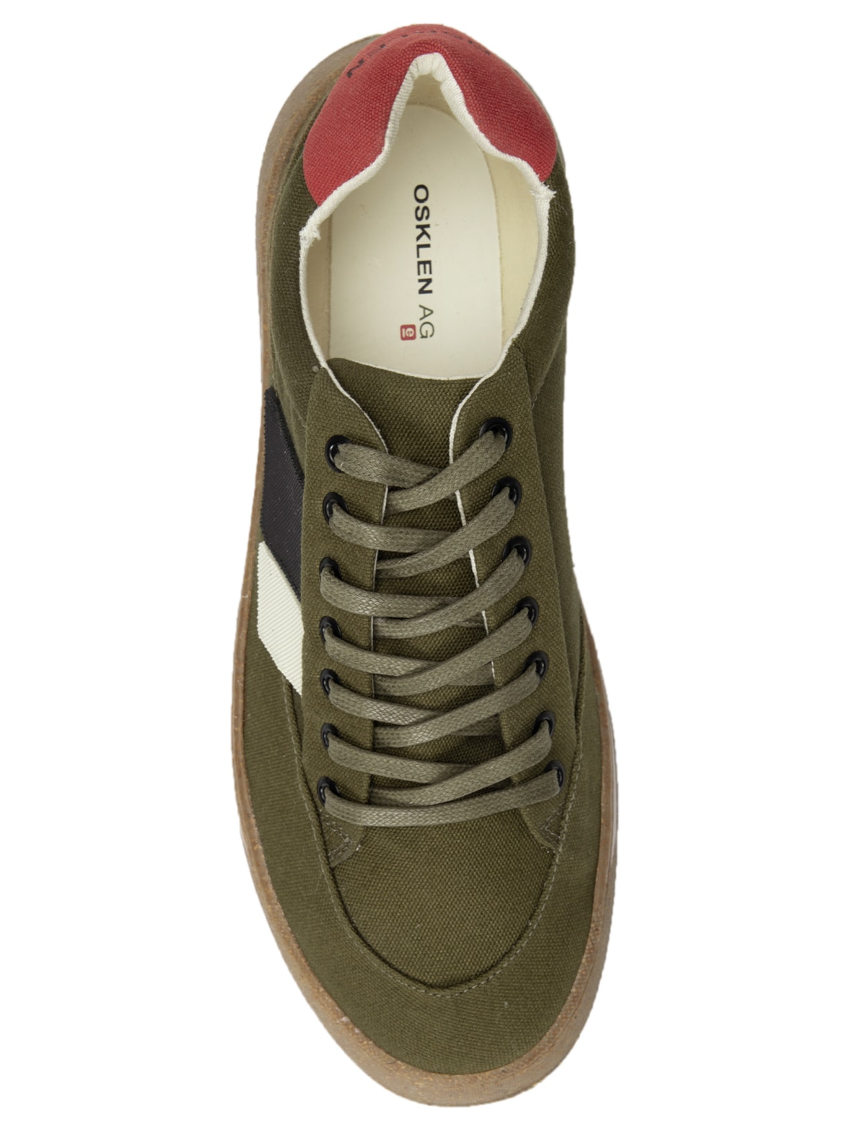 Tênis Masculino Canvas Ag Sneaker Verde Osklen