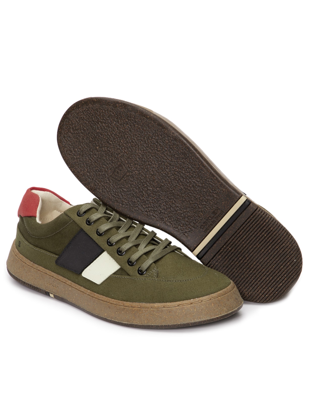 Tênis Masculino Canvas Ag Sneaker Verde Osklen