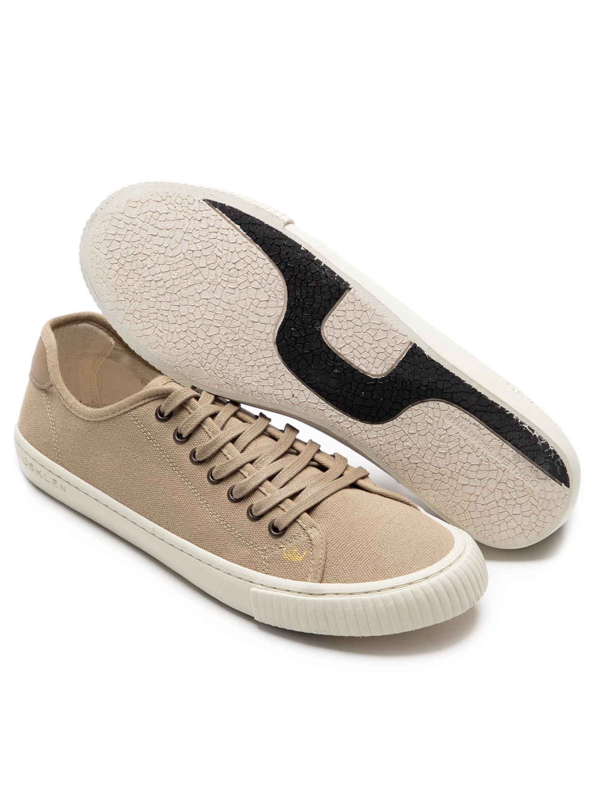 Tênis Masculino Canvas Bege Osklen