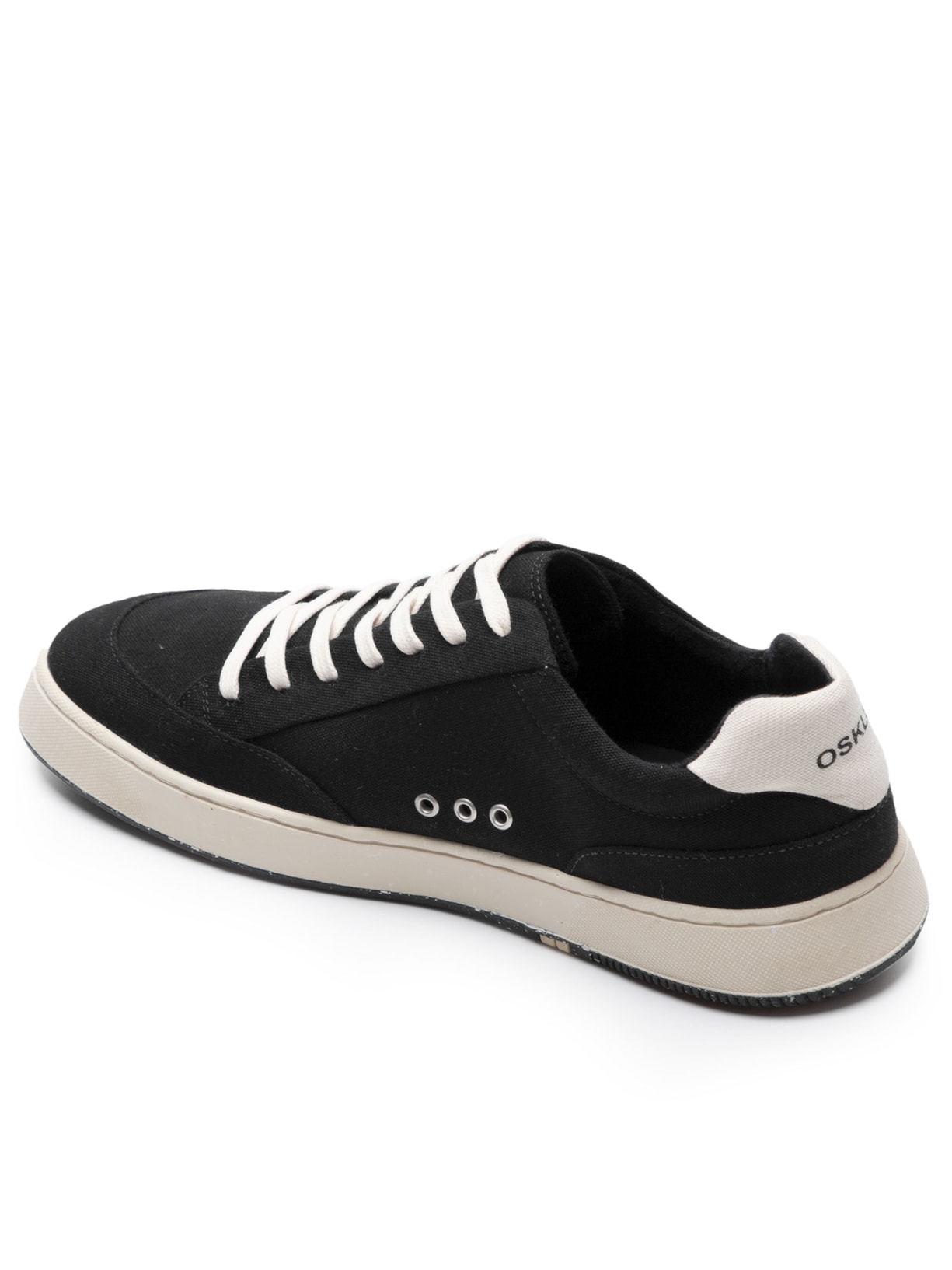 Tênis Masculino Canvas E Preto Osklen