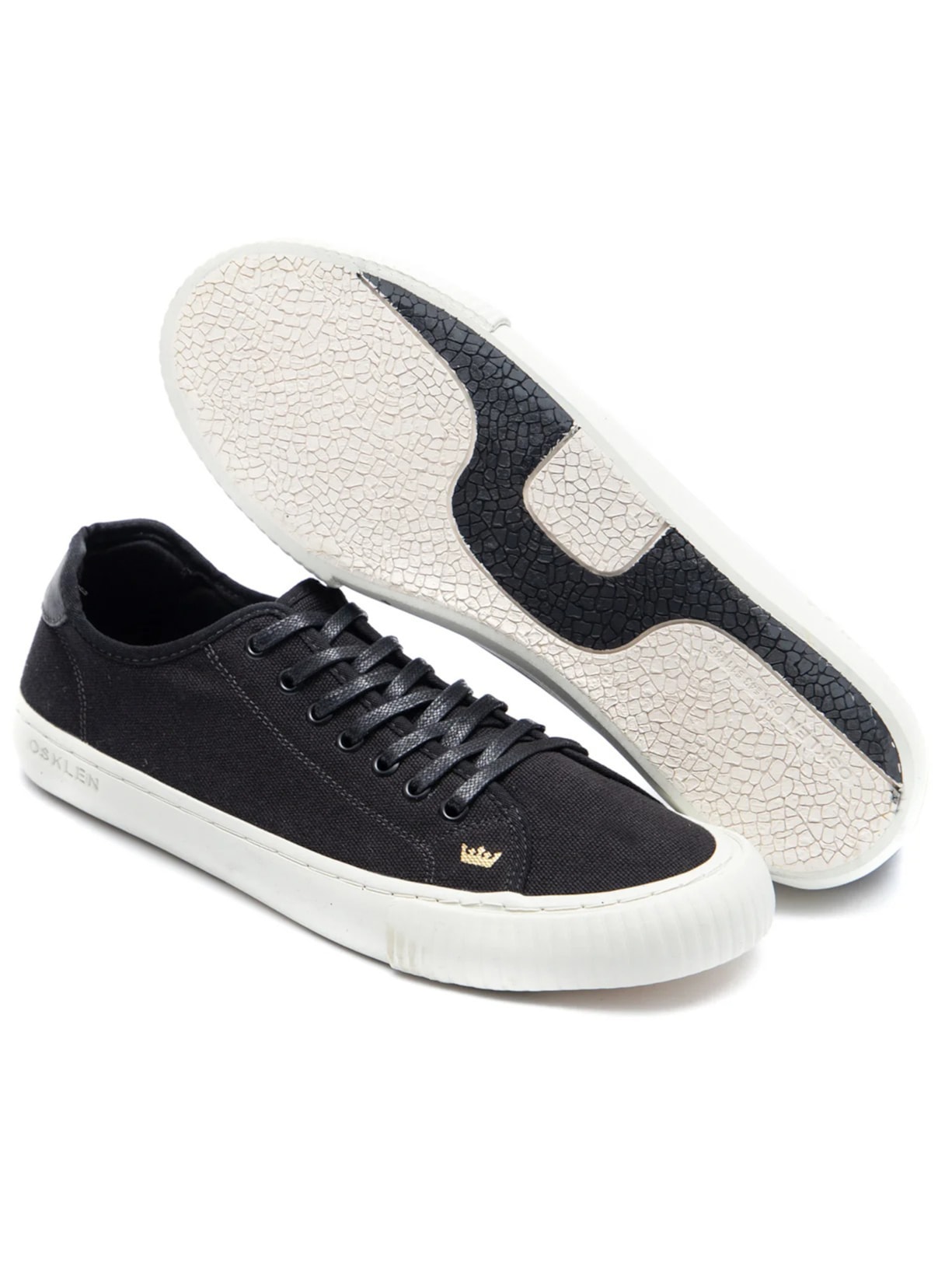 Tênis Masculino Canvas Preto Osklen