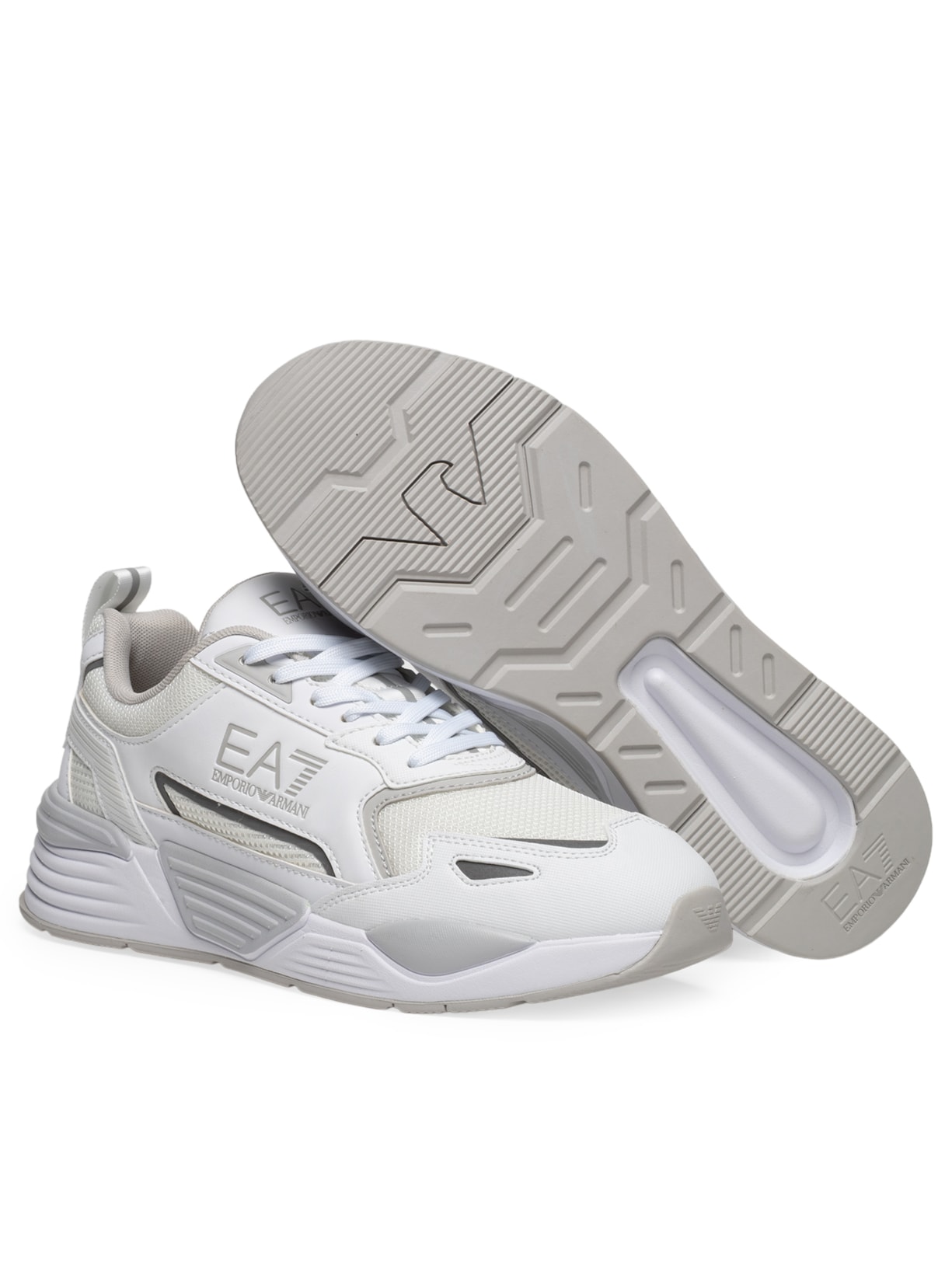 Tênis Masculino  Casual Ace Runner New Branco Ea7 Emporio Armani