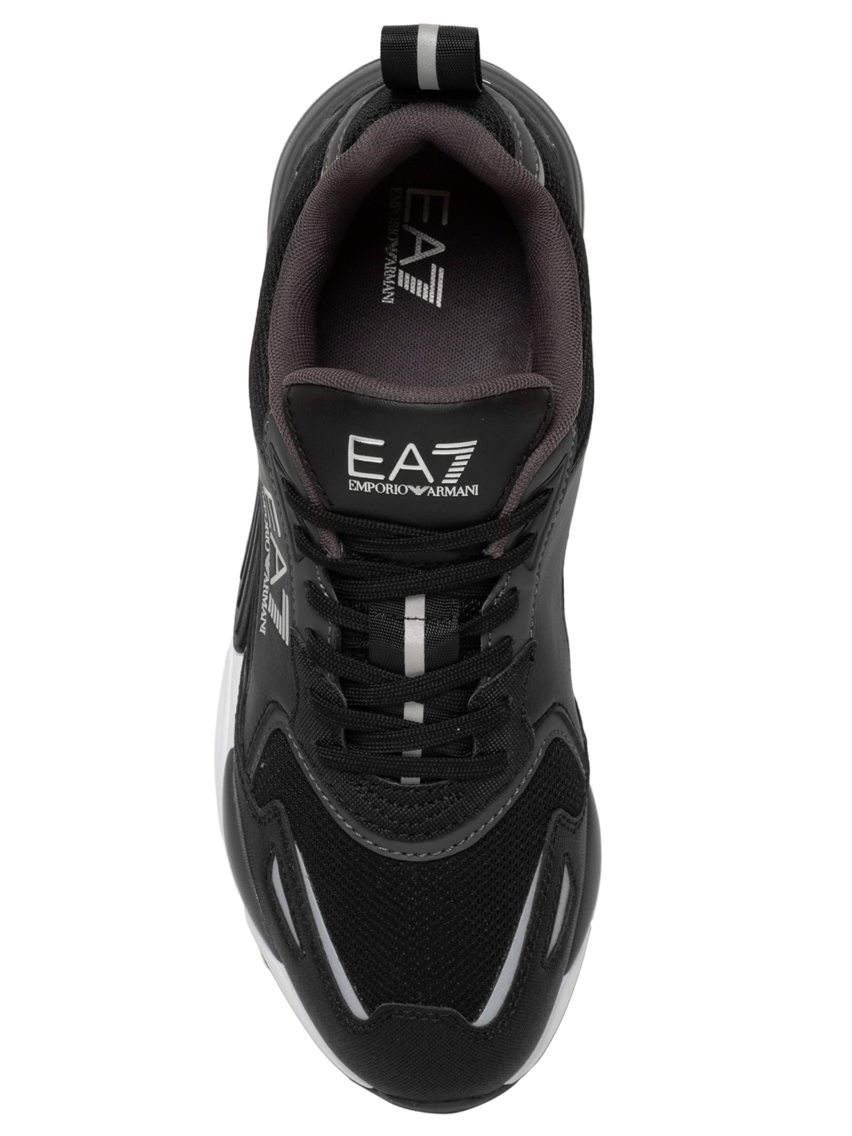 Tênis Masculino Casual Ace Runner New Preto Ea7 Emporio Armani