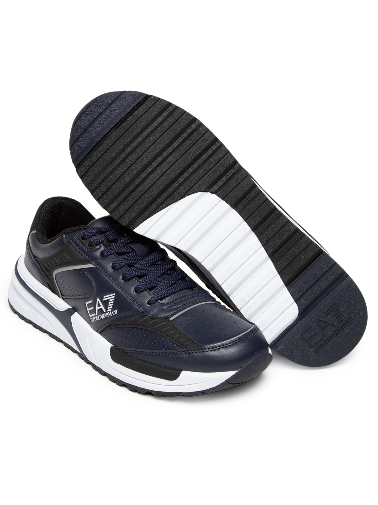 Tênis Masculino Casual Carter Azul Ea7 Emporio Armani