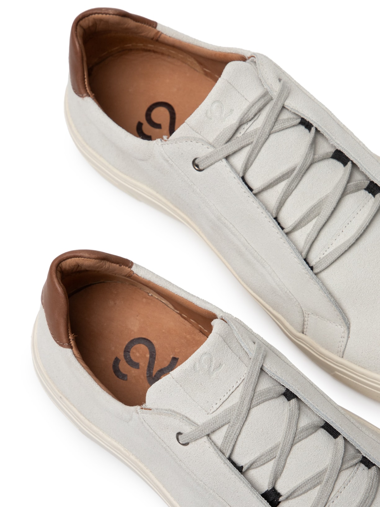 Essential Tênis Masculino Casual Comfy Camurça Branco