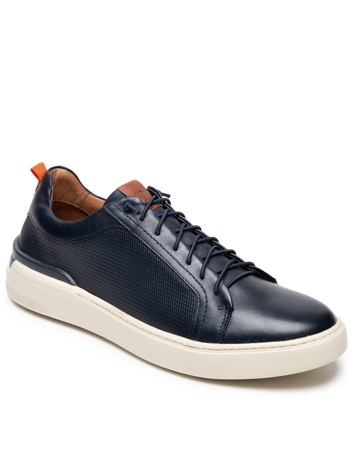 Essential Tênis Masculino Casual Comfy Couro Azul