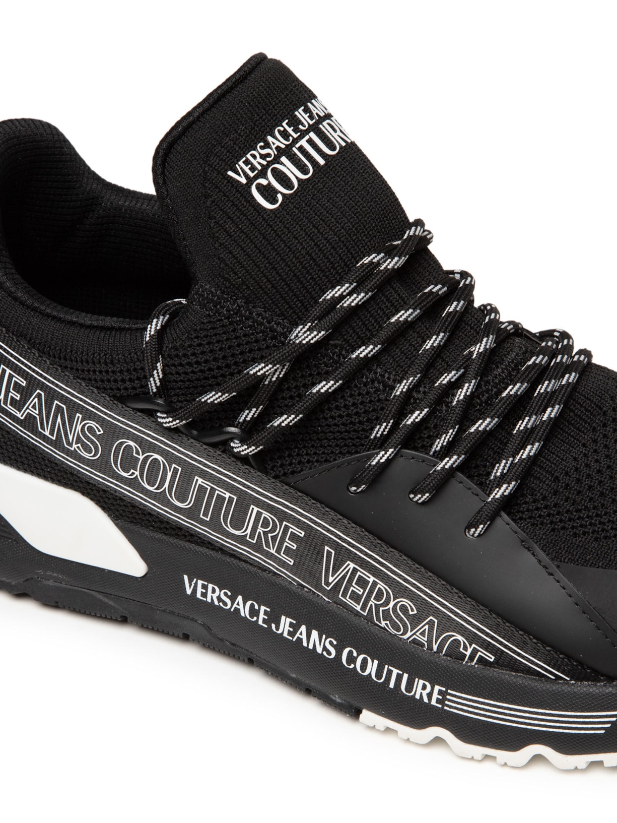 Tênis Masculino Casual Dynamic Dis Sa3 Shoes Preto Versace Jeans Couture