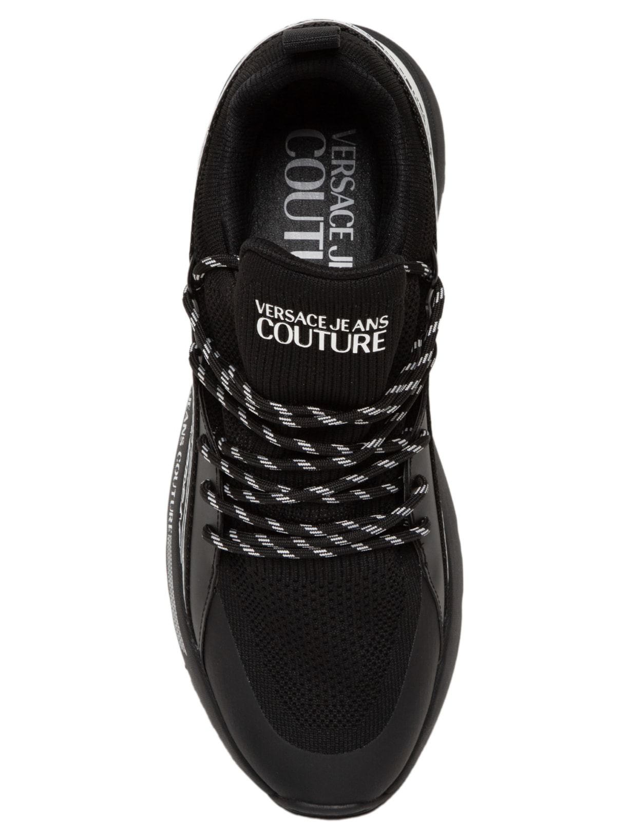 Tênis Masculino Casual Dynamic Dis Sa3 Shoes Preto Versace Jeans Couture