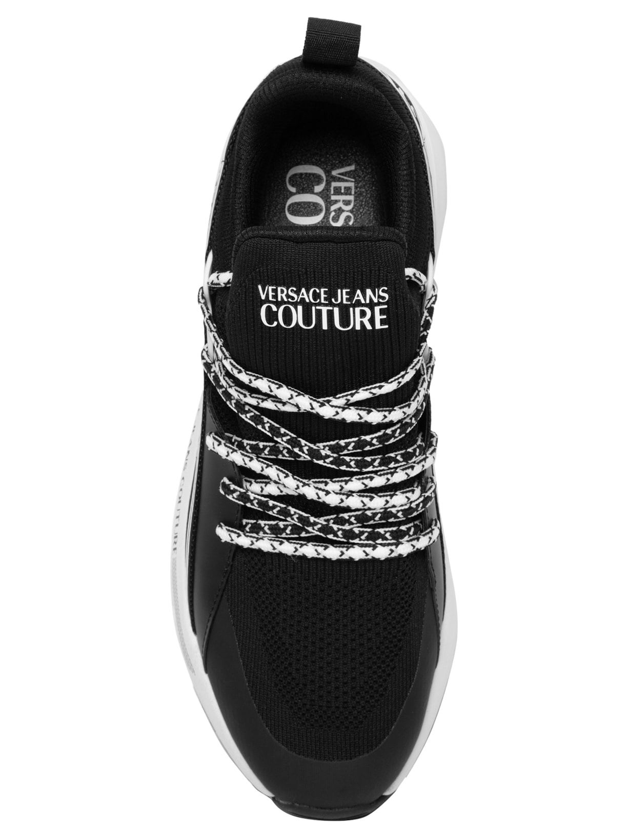 Tênis Masculino Casual Dynamic Logo Sa3 Branco Versace Jeans Couture