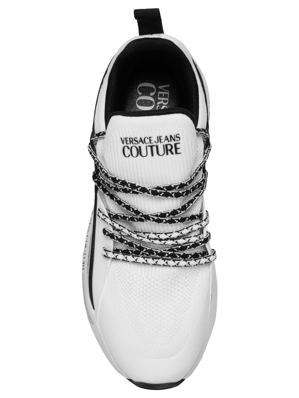 Tênis Masculino Casual Dynamic Logo Sa3 Branco Versace Jeans Couture