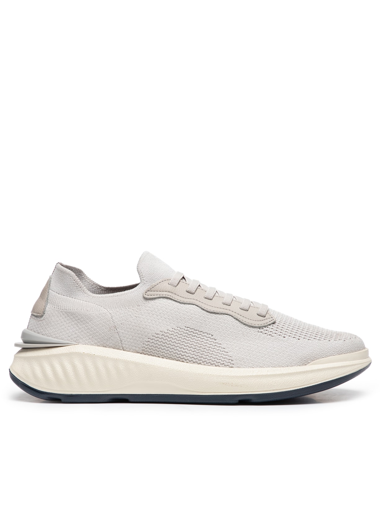 Tênis Masculino Casual Em Malha - Cinza