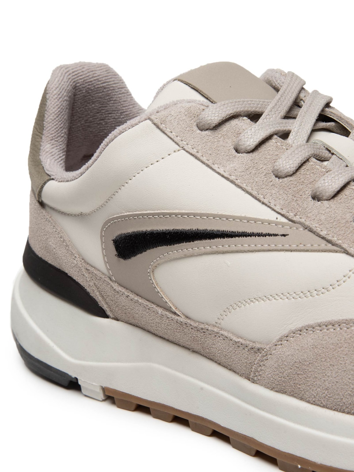Tênis Masculino Casual Esporte em Camurça – Bege Basiq Men