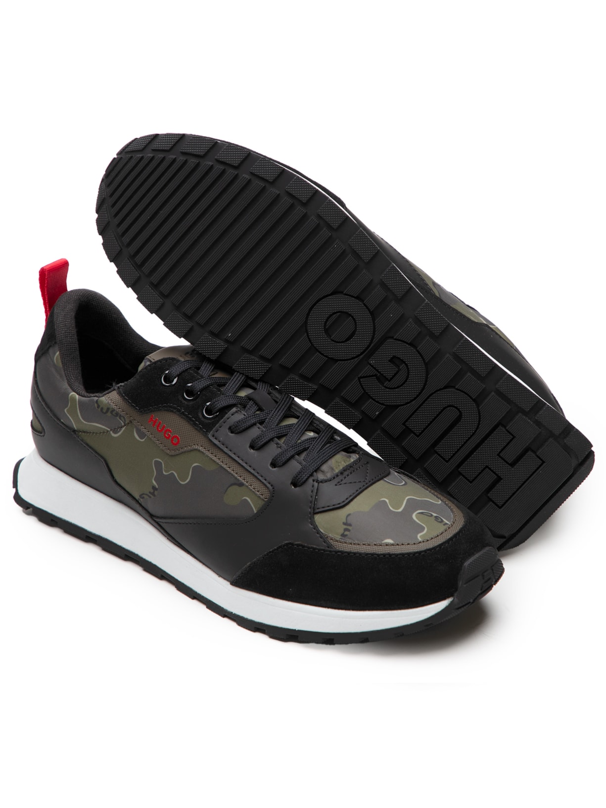 Tênis Masculino Casual Icelin Runn Nypucamo Verde Hugo