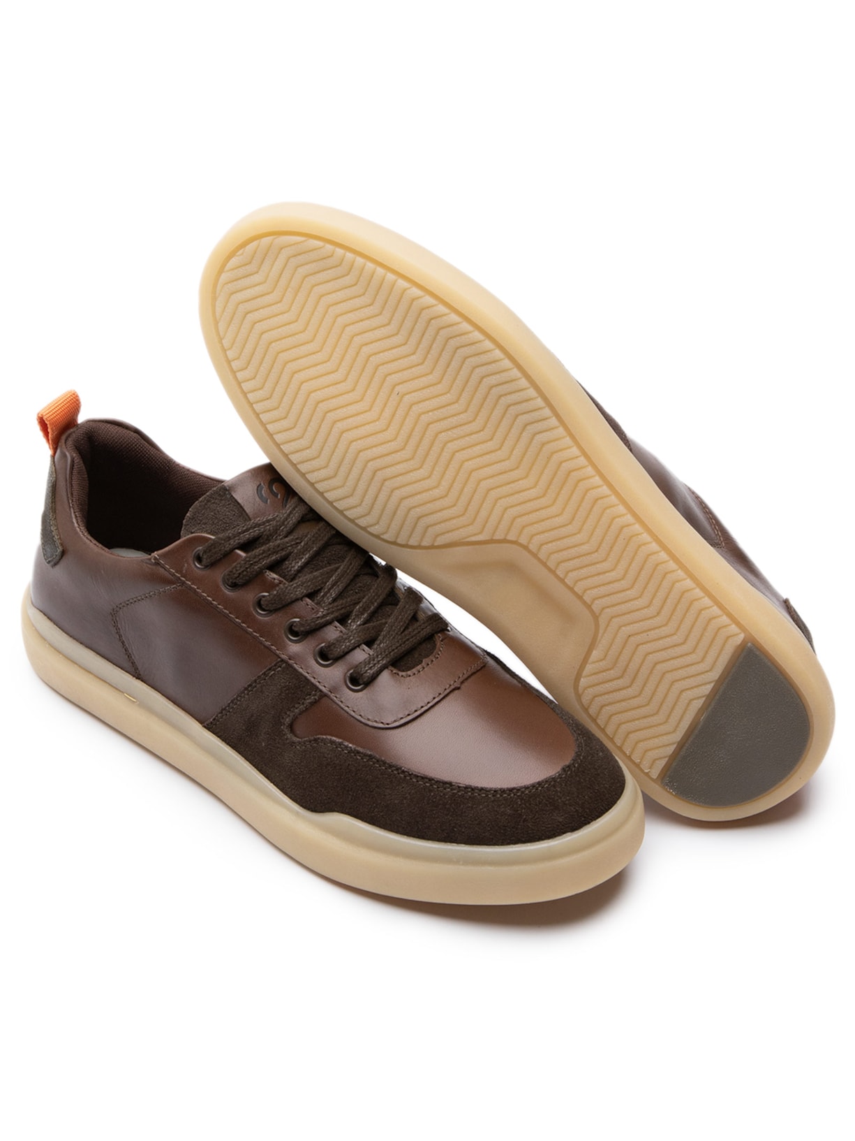Tênis Masculino Casual Marrom '2 Essential