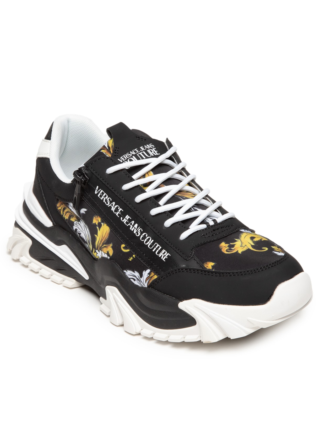 Tênis Masculino Casual New Trail Trek Dis Preto Versace Jeans Couture