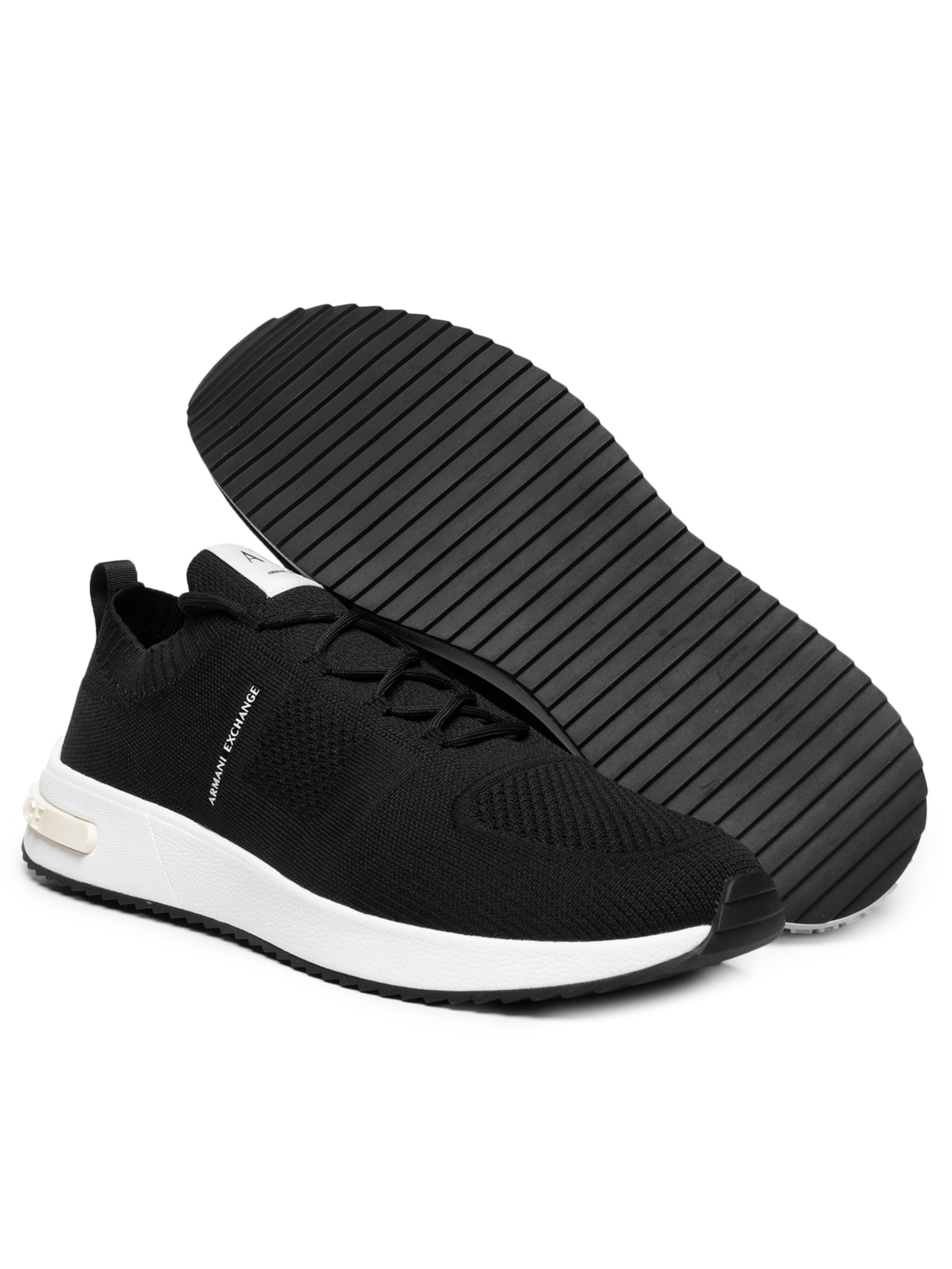 Tênis Masculino Casual Preto Armani Exchange