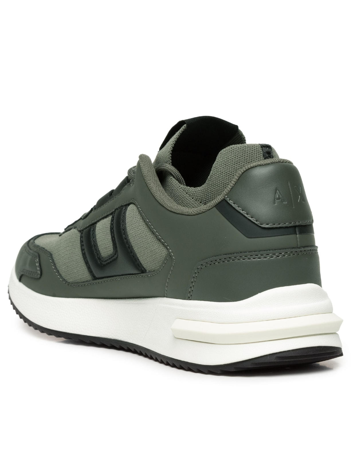 Tênis Masculino Casual Sdusseldorf Knit Verde Armani Exchange