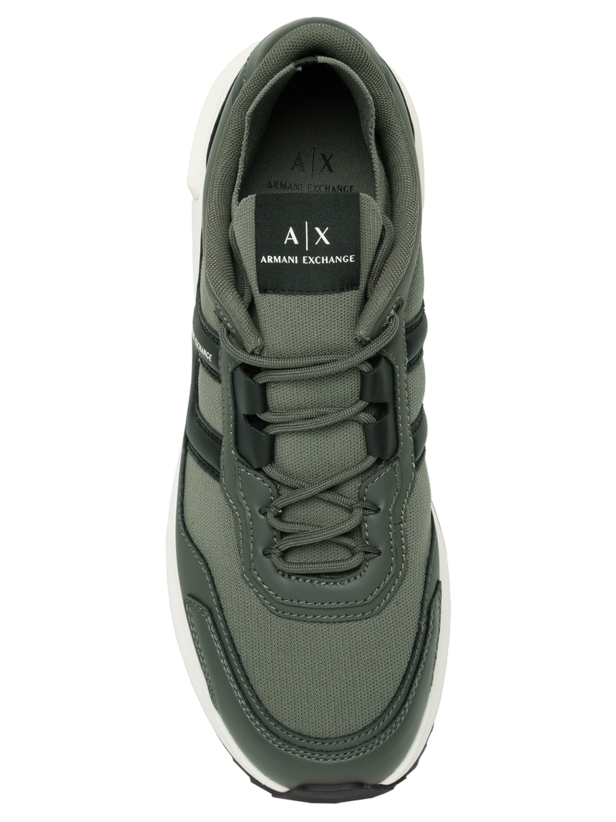 Tênis Masculino Casual Sdusseldorf Knit Verde Armani Exchange