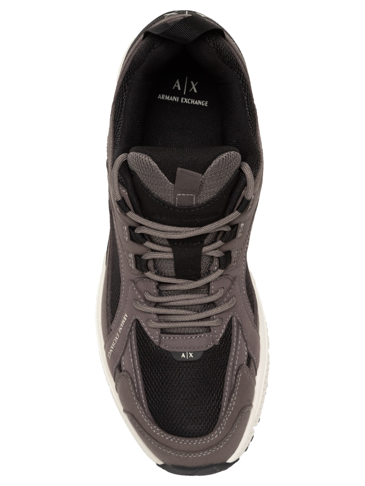 Tênis Masculino Casual Speed Microsuede Preto Armani Exchange