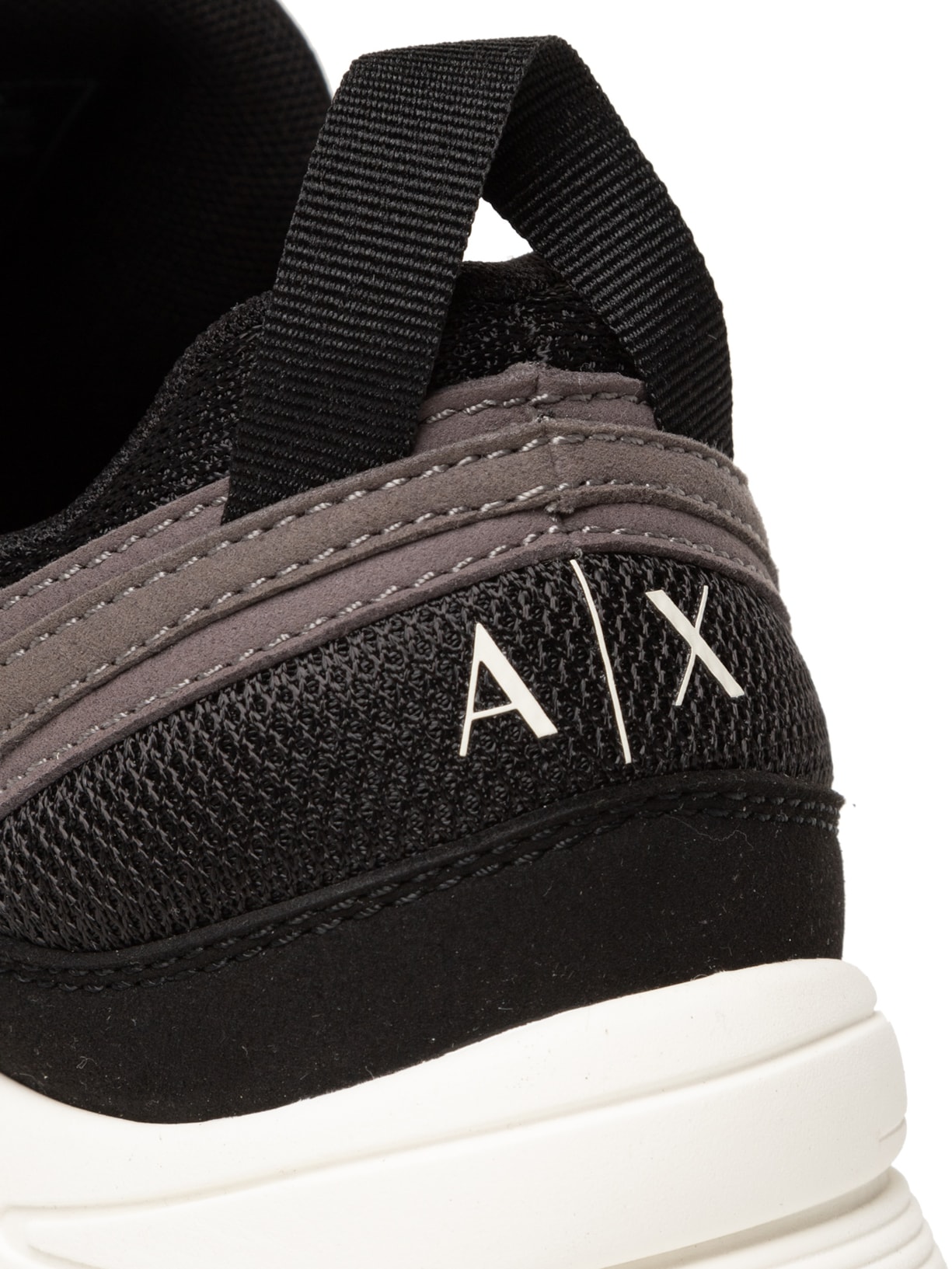 Tênis Masculino Casual Speed Microsuede Preto Armani Exchange