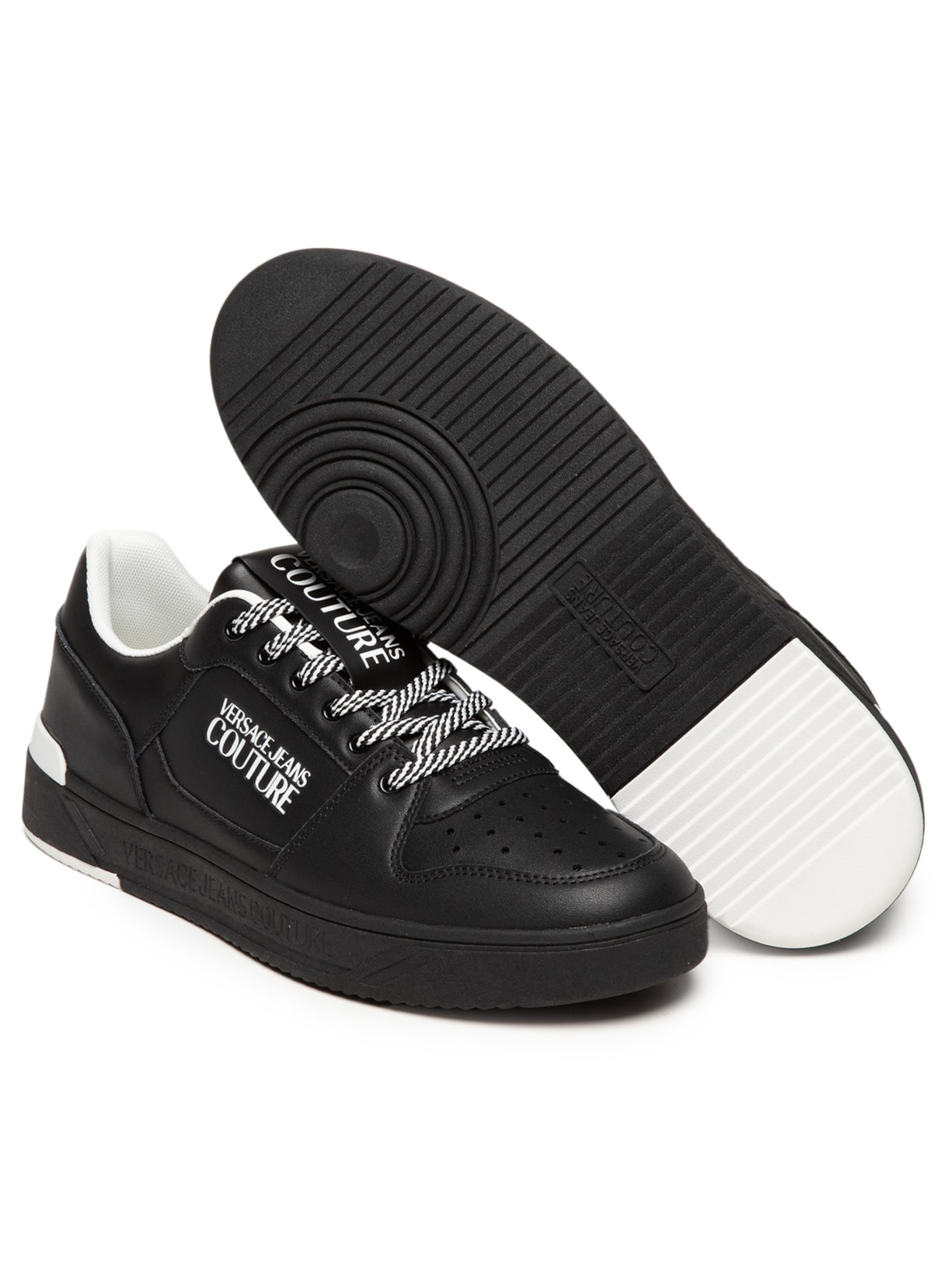 Tênis Masculino Casual Starlight Preto Versace Jeans Couture