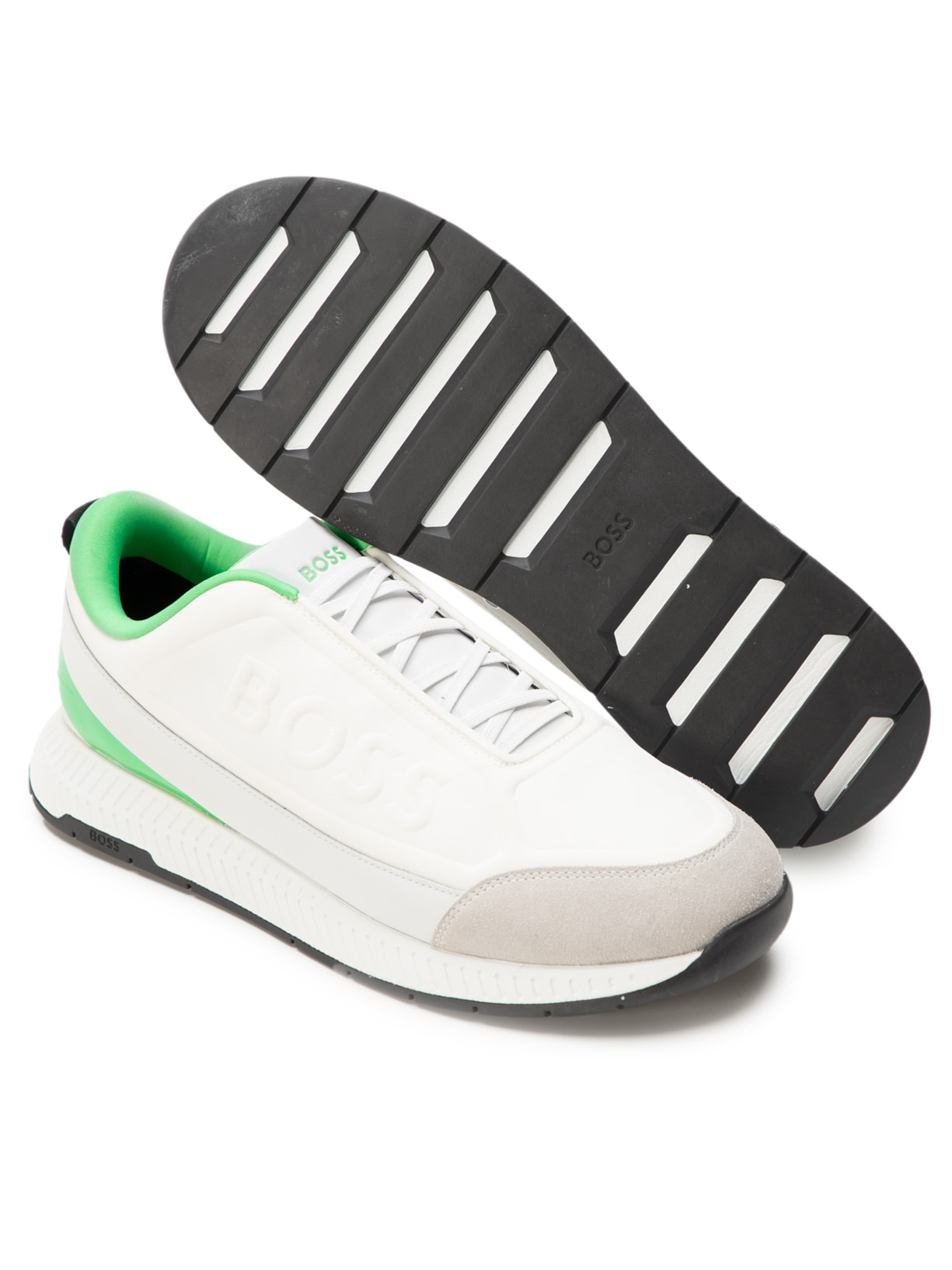 Tênis Masculino Casual Titanium Slon Nyem Branco Boss