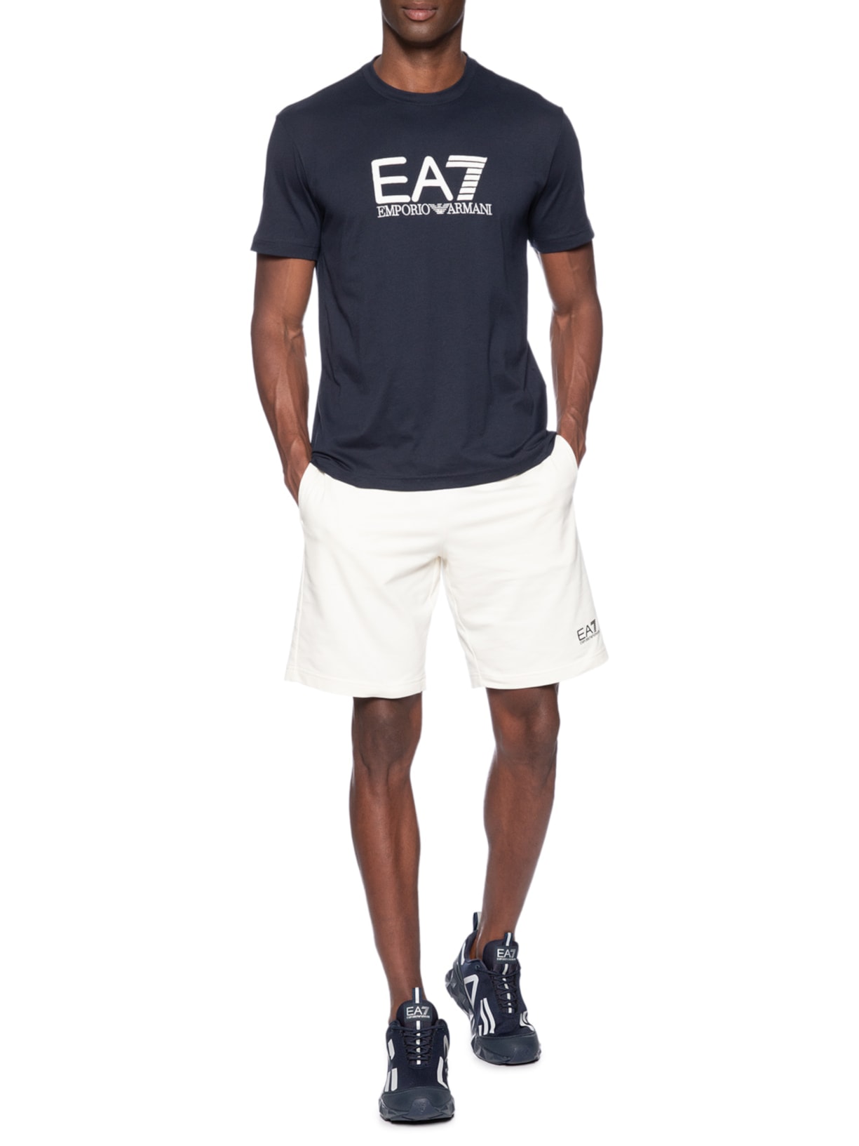 Tênis Masculino Casual Ultimate C2 Kombat Azul Ea7 Emporio Armani