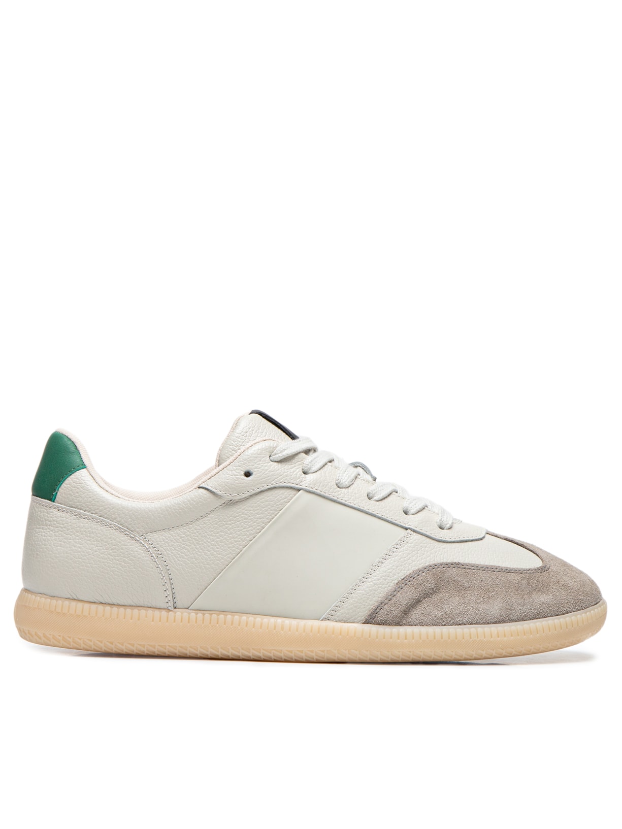 Tênis Masculino Casual Vintage Em Couro - Cinza