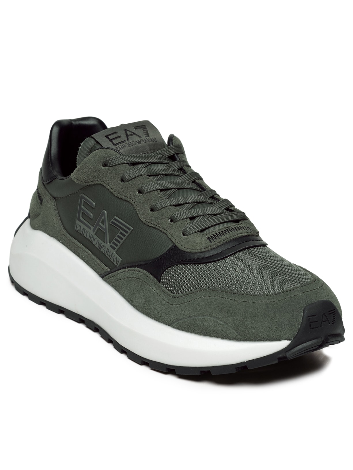 Tênis Masculino Casual Wander Mesh Verde Ea7 Emporio Armani