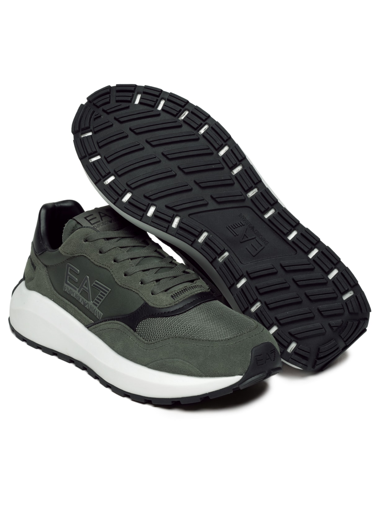 Tênis Masculino Casual Wander Mesh Verde Ea7 Emporio Armani