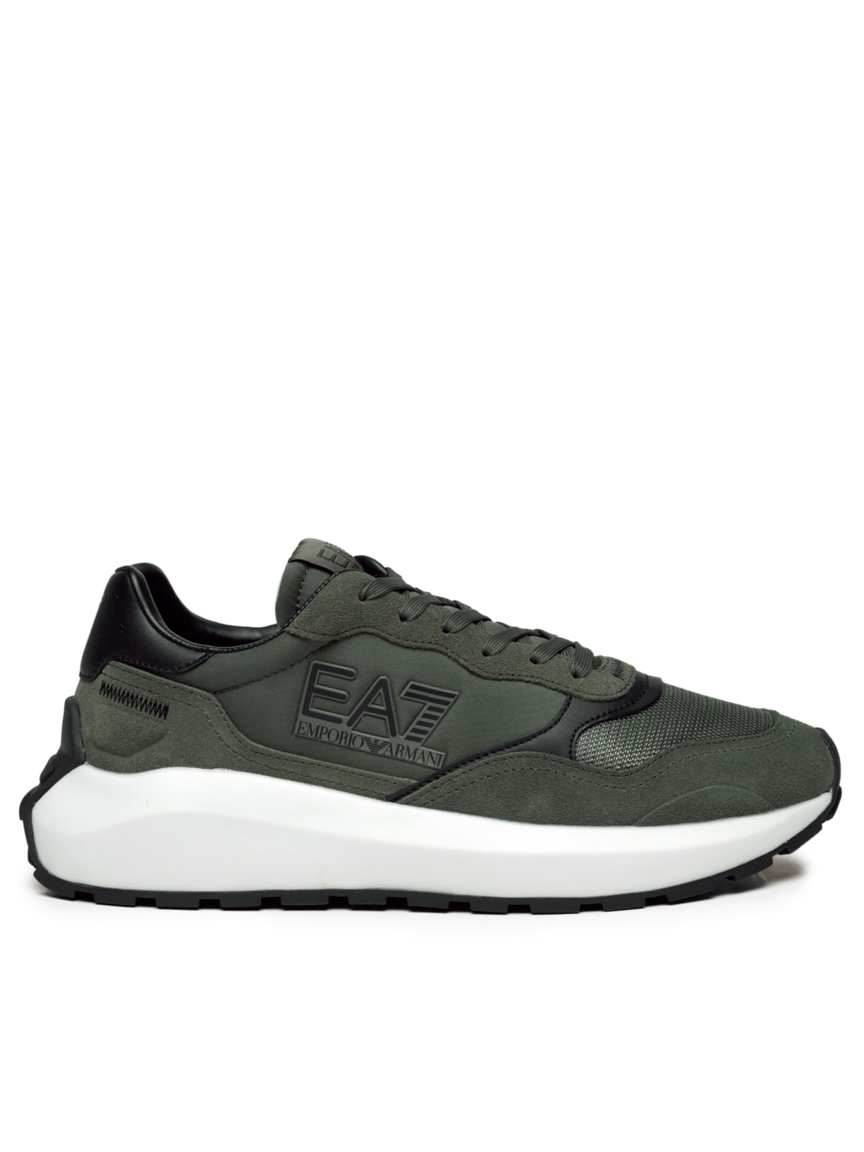 Tênis Masculino Casual Wander Mesh Verde Ea7 Emporio Armani