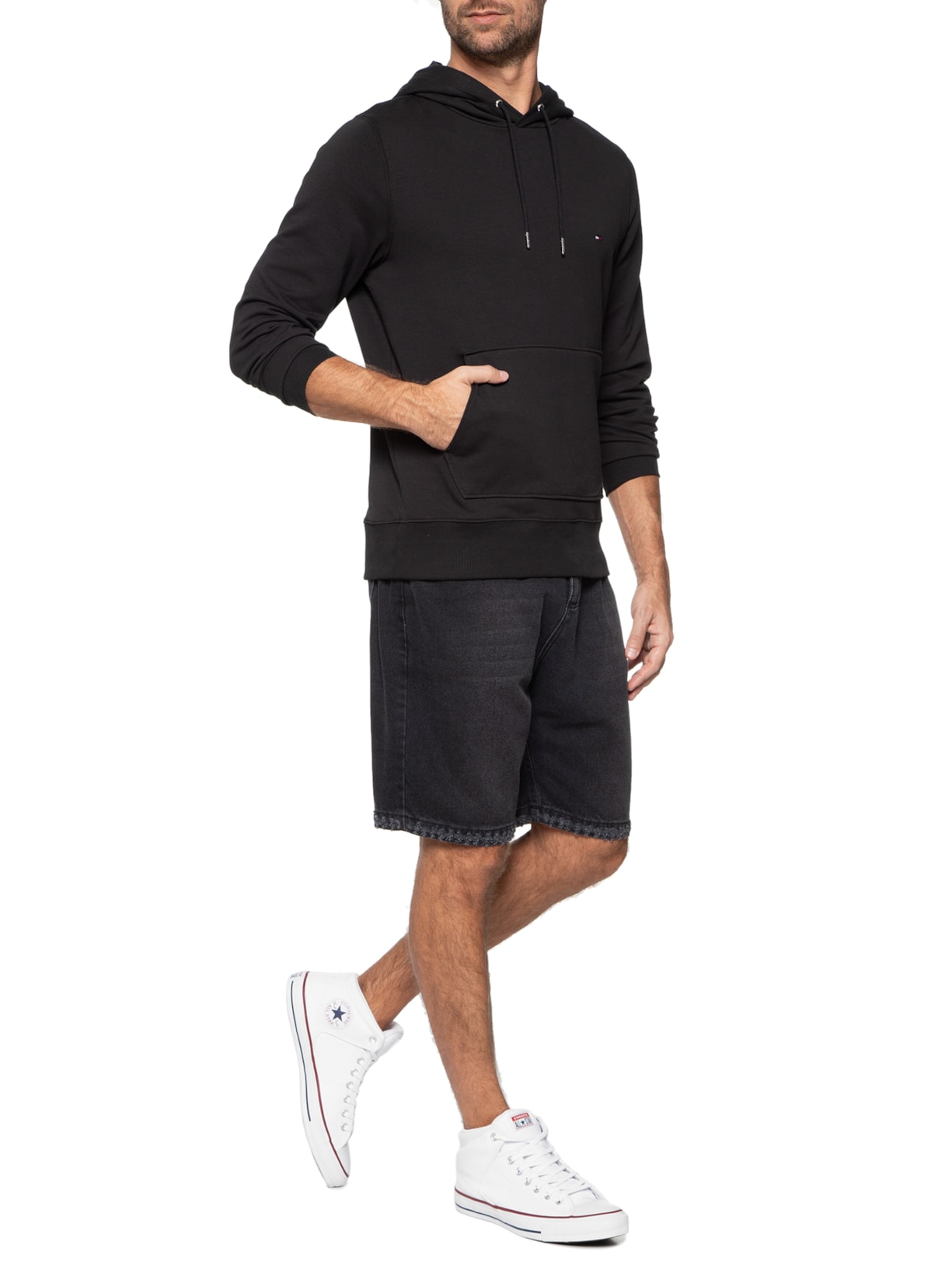 Bota Masculina E Bermuda Bota Tenis Cano Alto Masculino Com