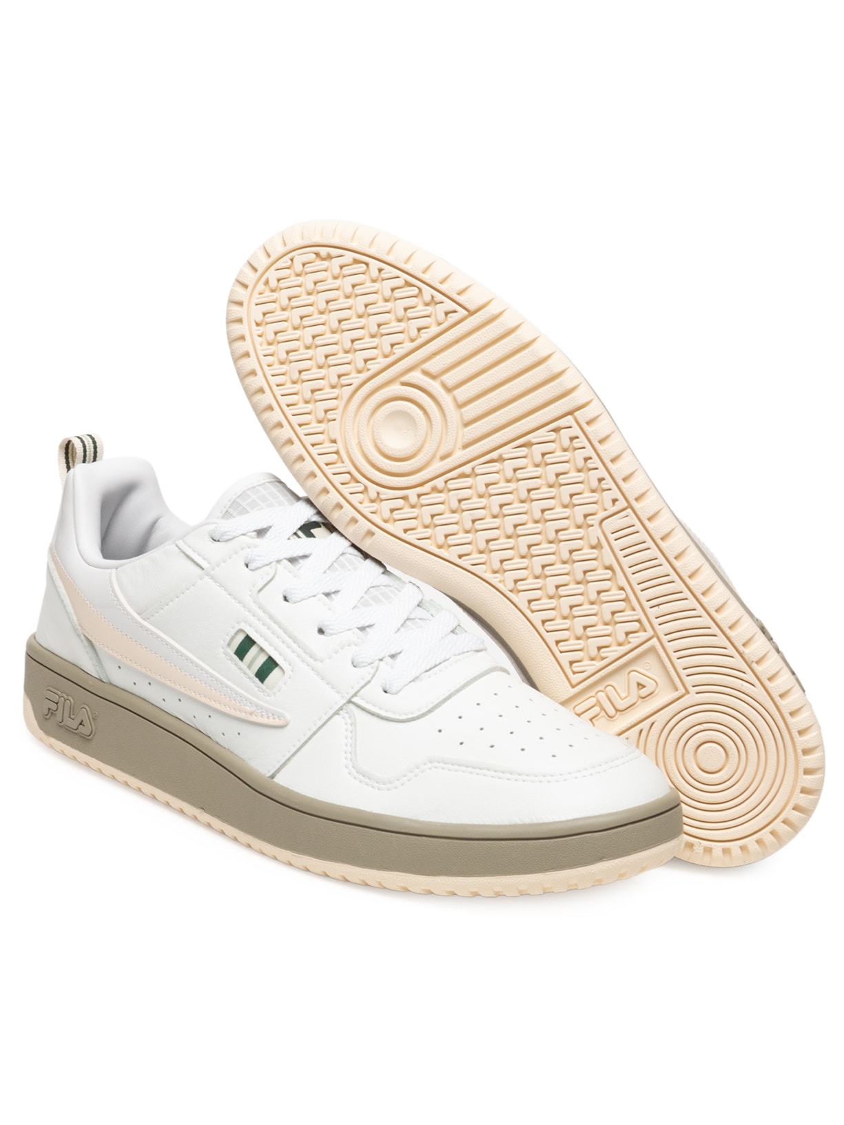 Tênis Masculino Classic Tennis Branco Fila