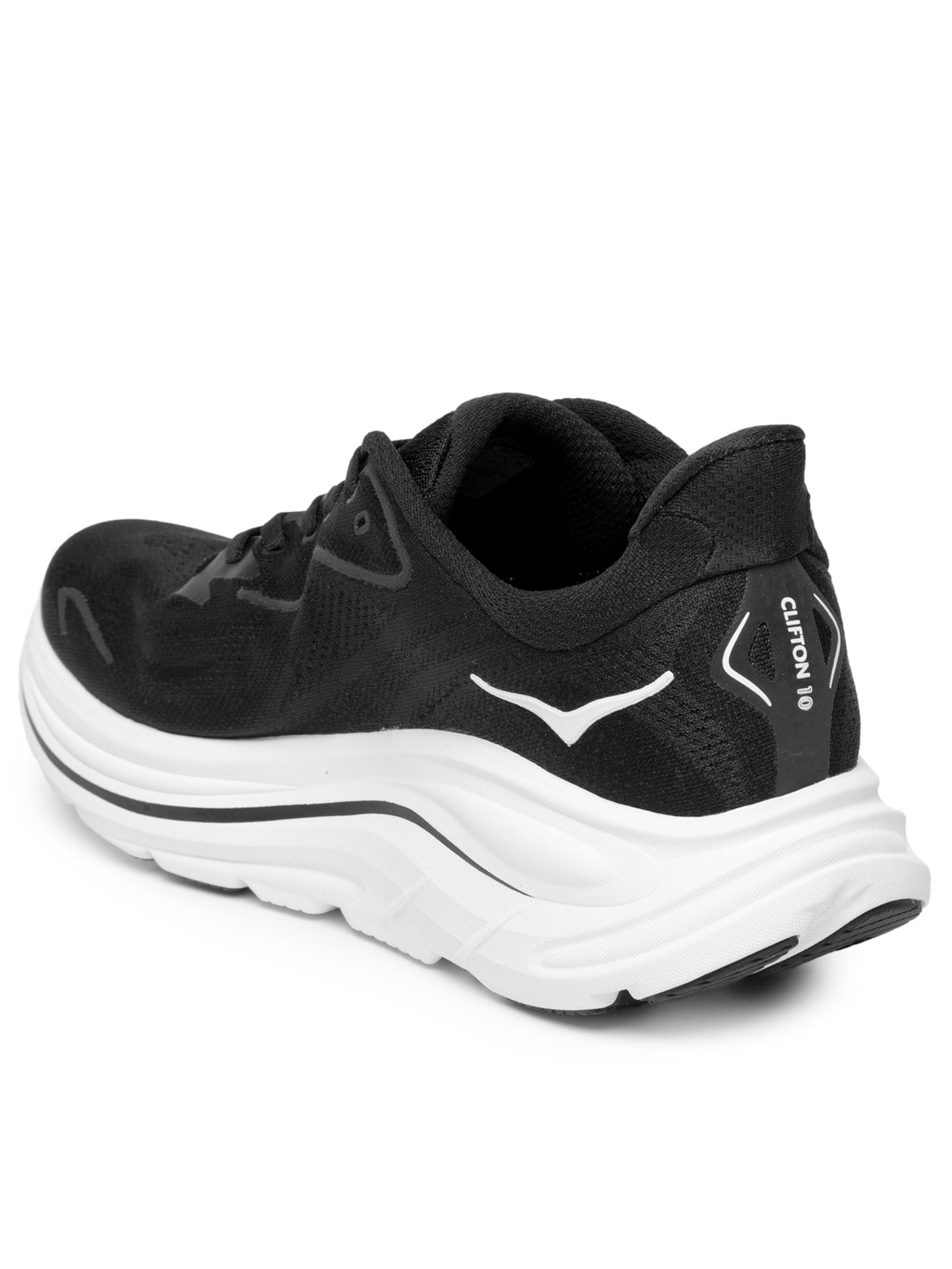 Tênis Masculino Clifton 10 Preto Hoka