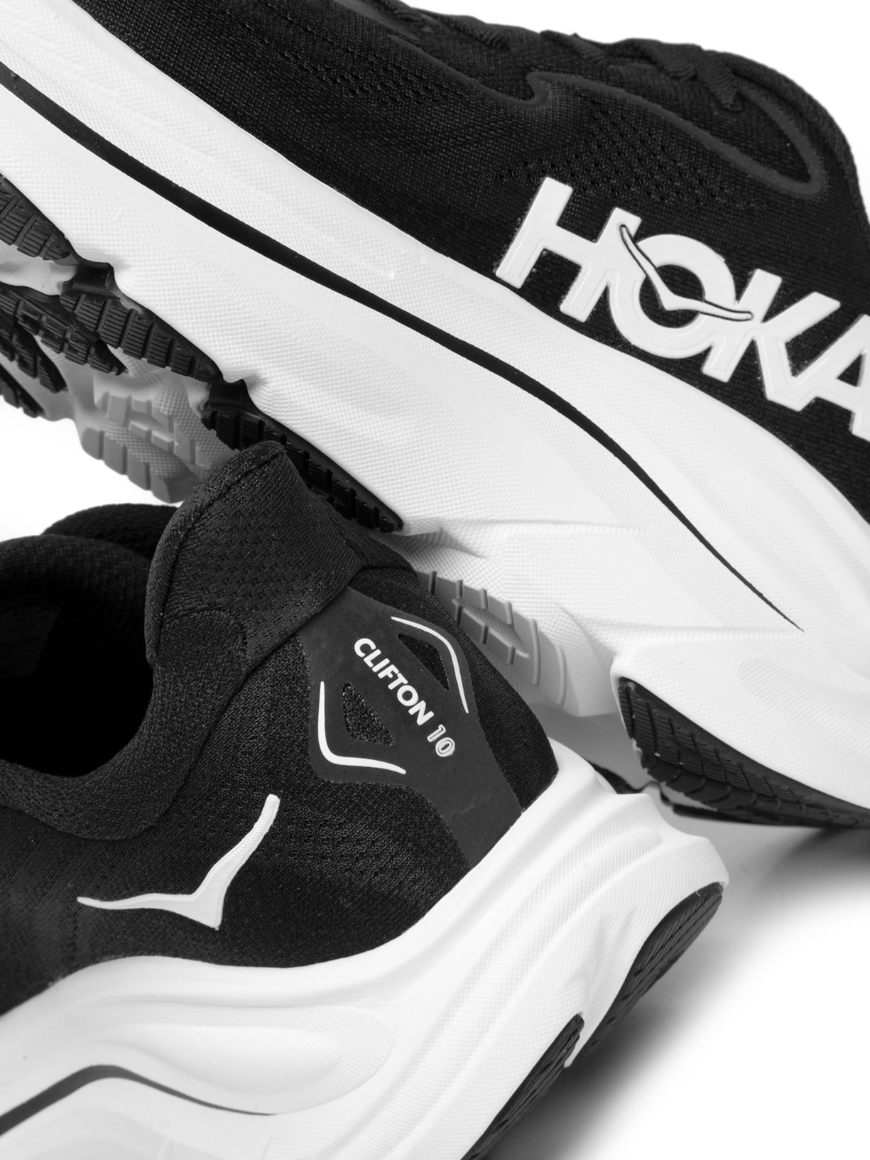 Tênis Masculino Clifton 10 Preto Hoka