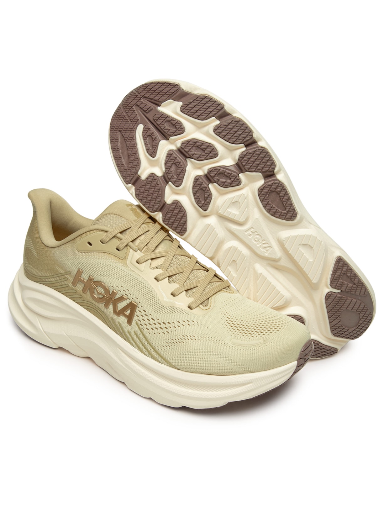 Tênis Masculino Clifton 11 GLM Marrom Hoka